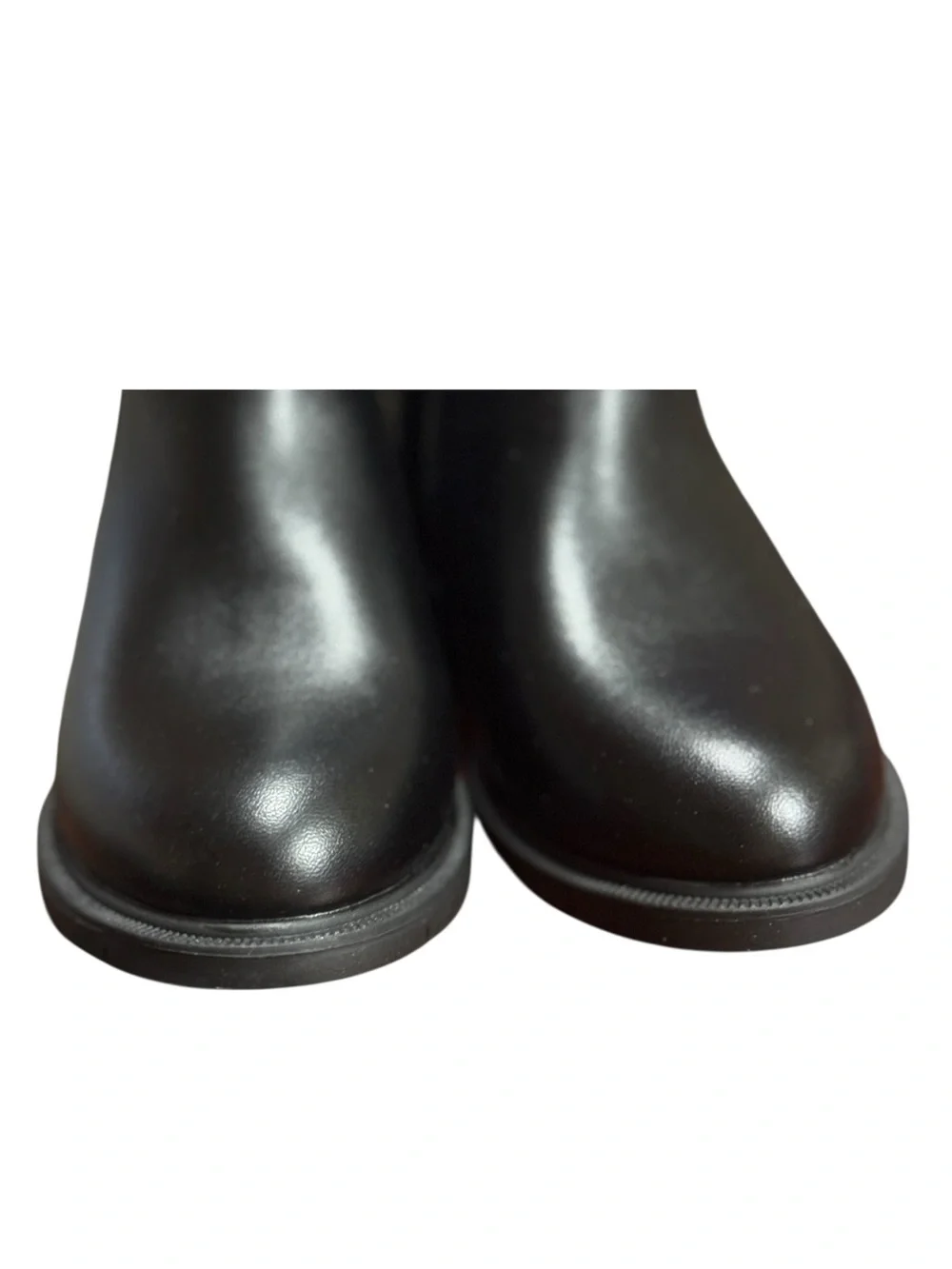 Cat & Jack Brandy Chelsea Ankle Boots Sz 9 Black NWT